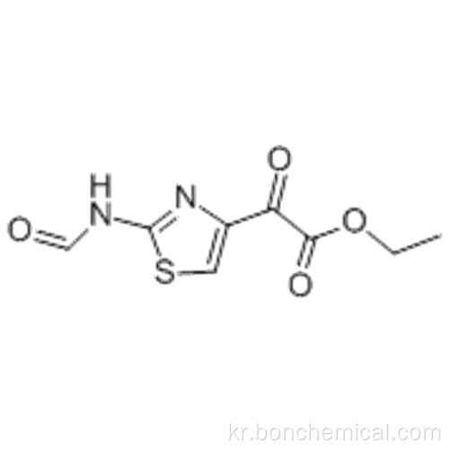 에틸 2- (2- 포르 밀라 미노 -1,3- 티아 졸 -4- 일) -2- 옥소 아세테이트 CAS 64987-03-7